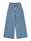Sunnei Extra Over Pants In Blue