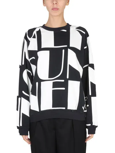 Sunnei Felpa Con Logo Unisex In Multicolour