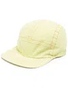 Sunnei Flat-peak Panelled Cap In Neutral