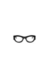 Sunnei Full Frame Plain Mirror In Black