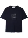 Sunnei T-shirt Mit Grafischem Print In Blau