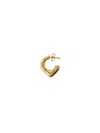 Sunnei Half-hoop Earrings In Gold