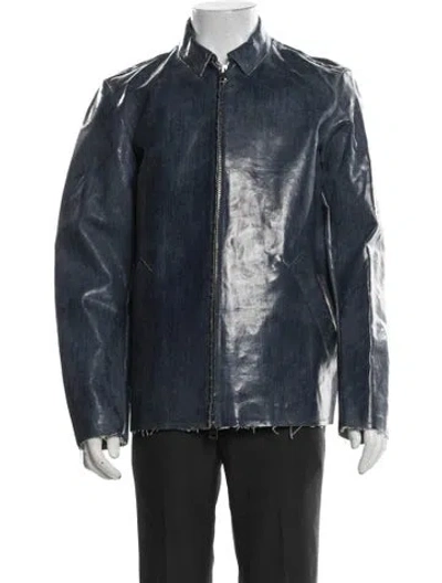 Pre-owned Sunnei Jacket In Blue