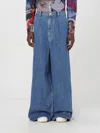 Sunnei Jeans  Men Color Denim In Denim