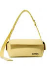Sunnei Labauletto Structured Handbag In Yellow