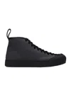 Sunnei Lace Up High Upper Board Shoes In Black