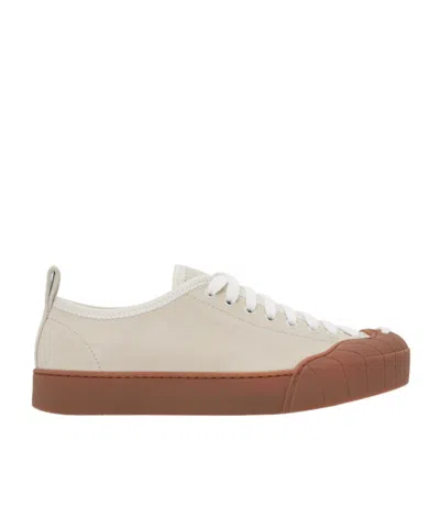 Sunnei Lacing Low-cut Skate Shoes In White