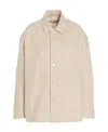 Sunnei White Belli Dentro Jacket In Nude