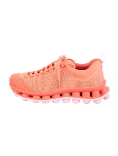 Pre-owned Sunnei Lasercut Accents Athletic Sneakers W/ Tags In Orange