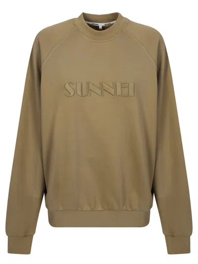 Sunnei Sweatshirt In Multi