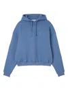 Sunnei Logo-embossed Hoodie In Multi