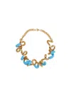 Sunnei Logo Necklace In Yellow