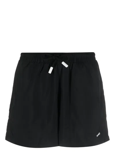 Sunnei Logo-print Swim Shorts In Black