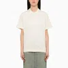 Sunnei Logo Print Crewneck T-shirt In White