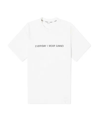 SUNNEI LOGO T-SHIRT