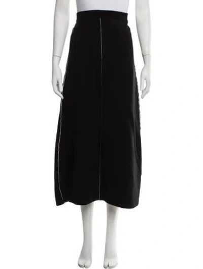Pre-owned Sunnei Long Skirt In Black