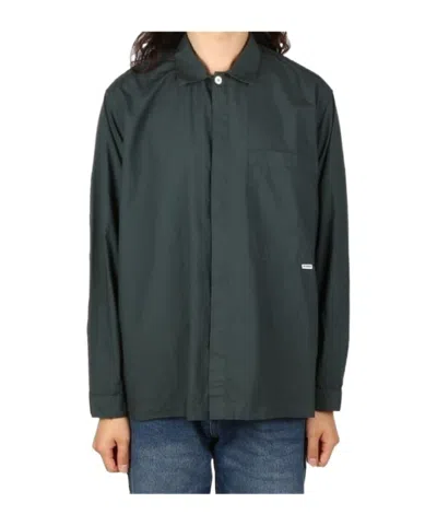 Sunnei Long Sleeve Shirt In Green