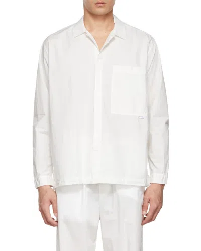 Sunnei Long Sleeve Shirt In White