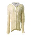 Sunnei Long-sleeved Shirt In Nude