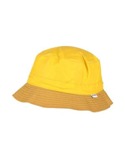 Sunnei Man Hat Marigold Size Onesize Cotton In Yellow