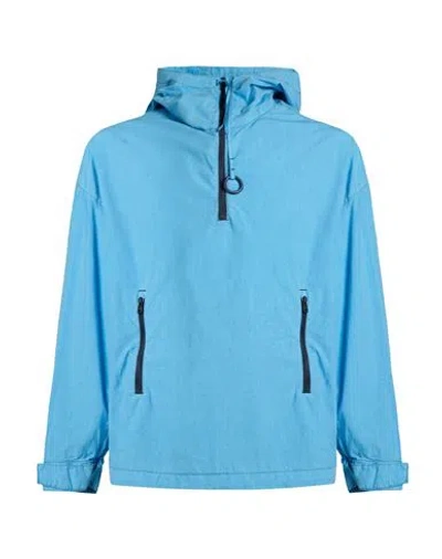 Sunnei Man Jacket Light Blue Size Xl Cotton