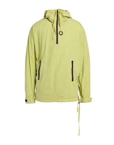 Sunnei Man Jacket Lime Green Size L Cotton