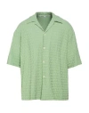 Sunnei Man Shirt Light Green Size L Polyamide, Elastane