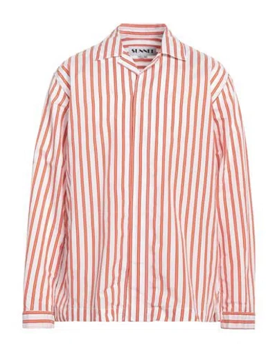 Sunnei Man Shirt White Size L Polyamide, Silk