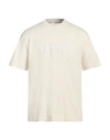 Sunnei Man T-shirt Ivory Size L Cotton