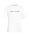Sunnei Man T-shirt White Size L Cotton In White
