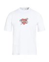 Sunnei Man T-shirt White Size S Cotton In White