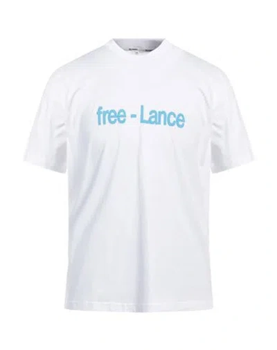 Sunnei Man T-shirt White Size S Cotton