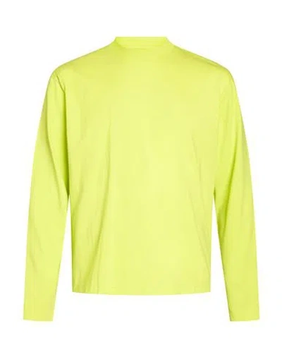 Sunnei Man T-shirt Lime Green Size S Cotton