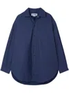 Sunnei Mega Over Shirt In Blue