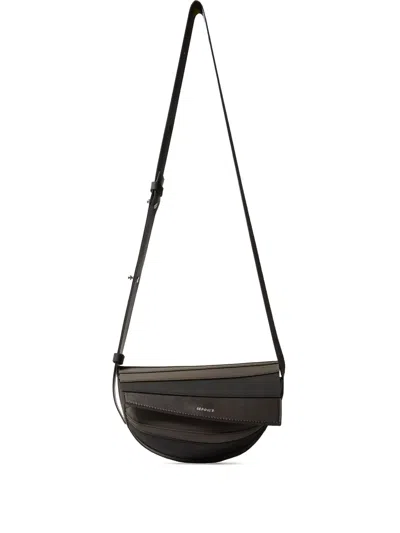 Sunnei Micro Gomma360 Shoulder Bag In Brown