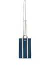 Sunnei Micro Parallelpipedo Shoulder Bag In Blue