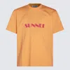 Sunnei Short-sleeved T-shirt In Peach