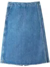 Sunnei Panta Skort In Blue