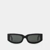 Sunnei Prototipo 1 Sunglasses -  - Acetate - Black In Black