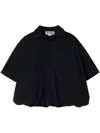 Sunnei Puffy Polo Shirt In Blue