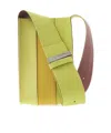 Sunnei Rectangular Shoulder Bag In Green