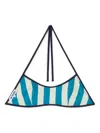 Sunnei Reversible Bikini Top In Multi