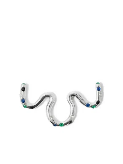 Sunnei Septum Embellished Earring In Metallic