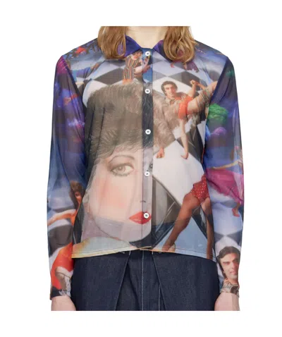 SUNNEI SHEER ORGANZA SHIRT