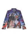 Sunnei Sheer Organza Shirt In Multi