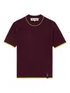 Sunnei Short-sleeve T-shirt In Burgundy