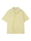 Sunnei Short-sleeves Button-up Shirt In Yellow
