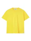 Sunnei Short-sleeves T-shirt In Yellow
