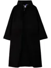 Sunnei Single-breasted Coat In Black