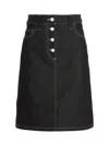 Sunnei Blue Belli Dentro Denim Miniskirt In Blue
